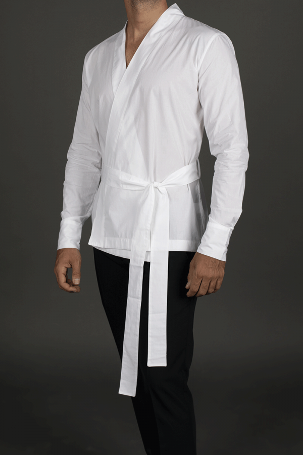 Camisa Kimono <br><h3>LIMITED EDITION </h3> Blanca - Imagen 4