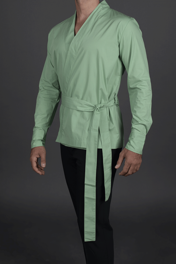 Camisa Kimono <br><h3>LIMITED EDITION </h3> Verde - Imagen 4