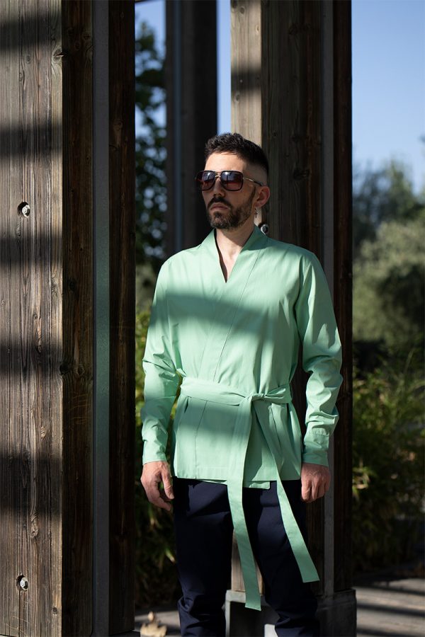 Camisa Kimono <br><h3>LIMITED EDITION </h3> Verde - Imagen 2