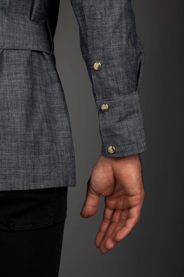Kimono Denim Raw Shirt  <br><h3>LIMITED EDITION </h3> - Image 6