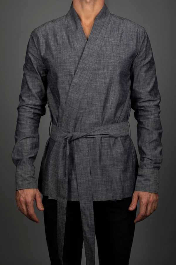 Kimono Denim Raw Shirt  <br><h3>LIMITED EDITION </h3>