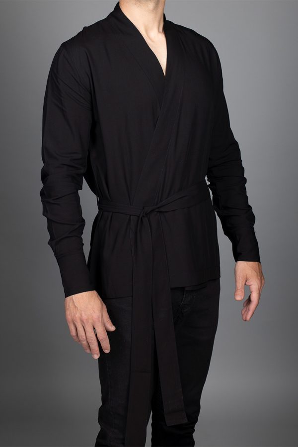 CAMISA KIMONO BLACK <br><h3>LIMITED EDITION </h3> - Imagen 2